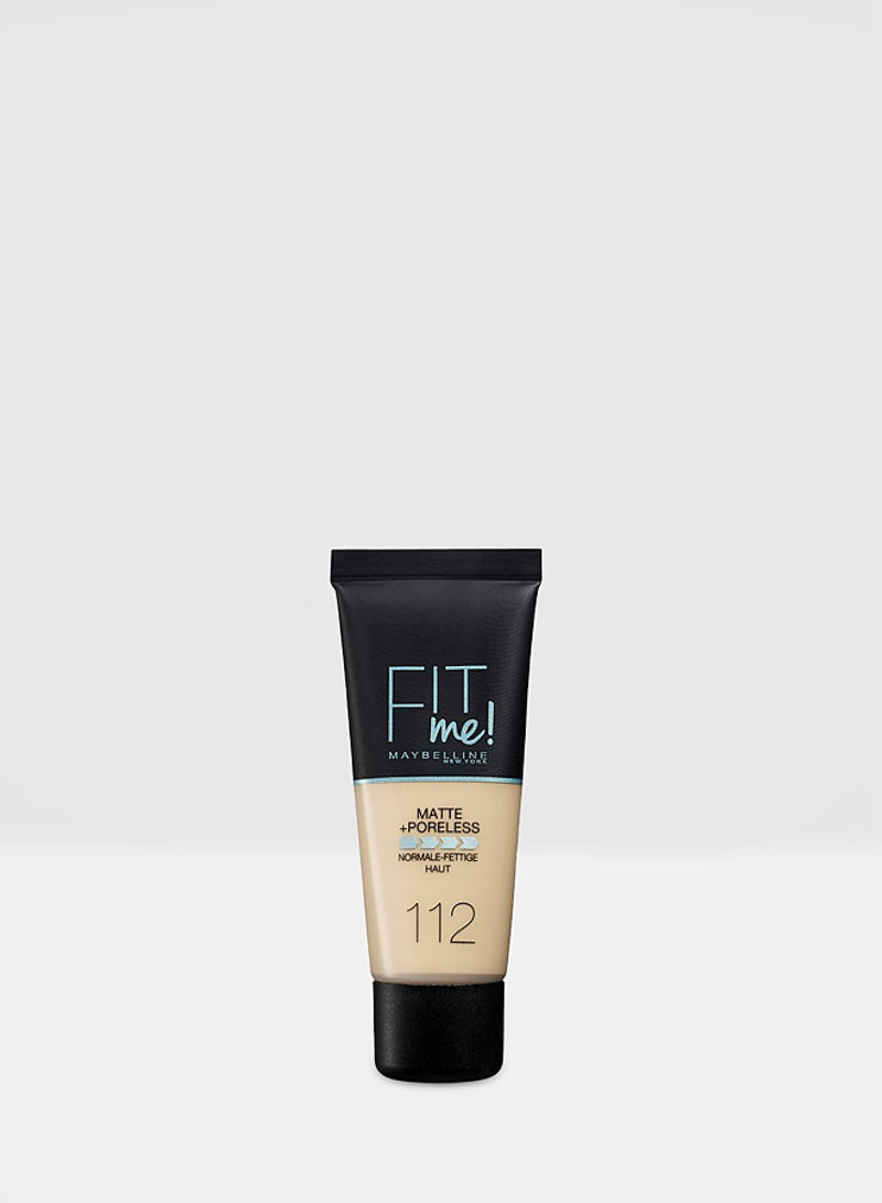 كريم أساس مطفأ فيت مي بلس بورليس 112 Soft Beige من منتجات ميبلين maybelline