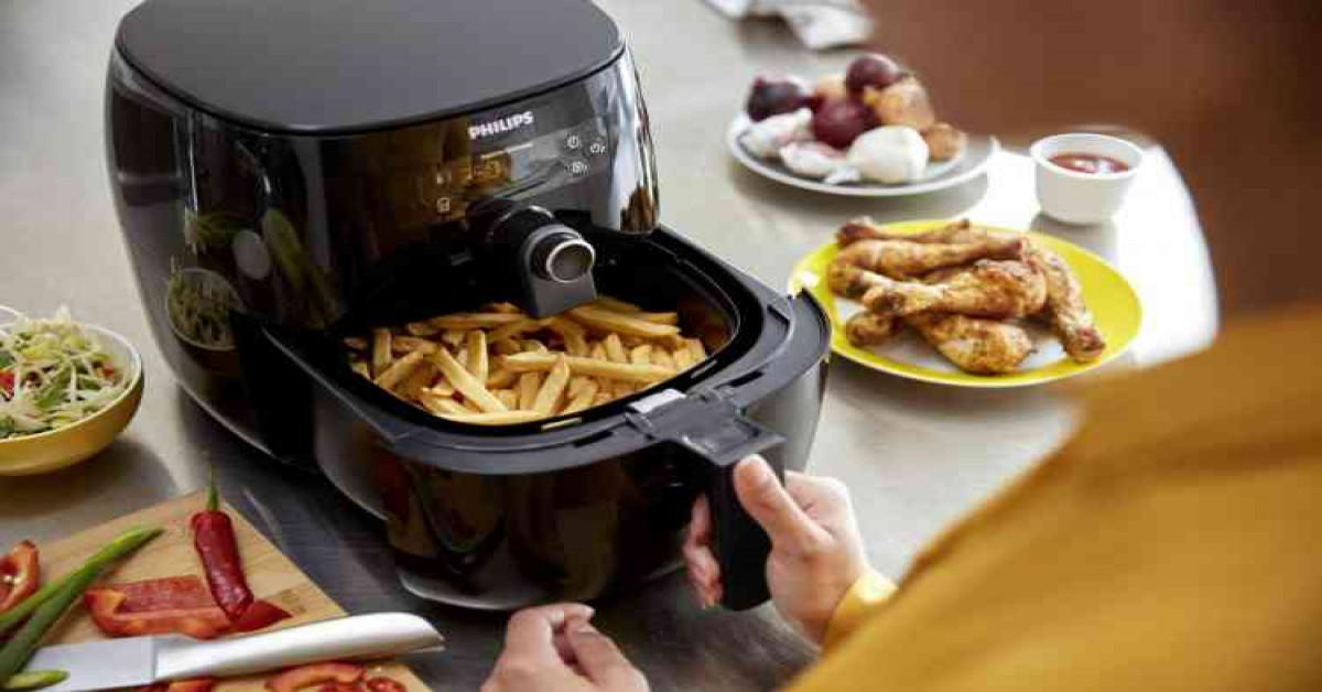 كيفية استخدام القلاية الهوائية air fryer