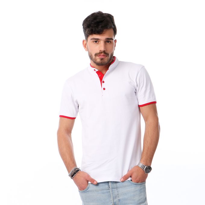 تي شيرت ابيض