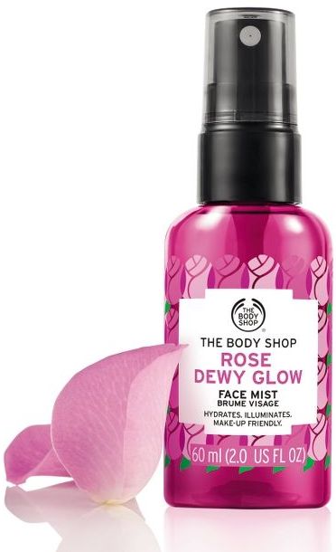 بخاخ الوجه بالورد من the body shop