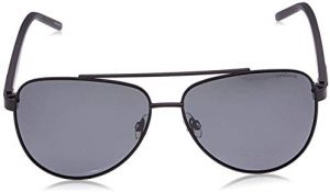 نظارات شمسية افياتور للرجال من بولارويد لون أسود