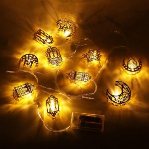 ستارة زينة رمضان بتصميم نجوم وقمر