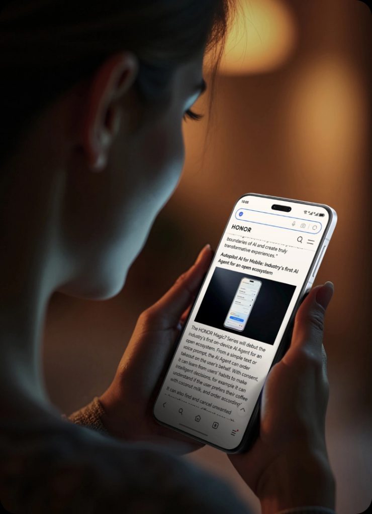شاشة Honor Magic 7 Pro من وفراكس