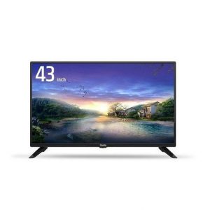 مواصفات شاشة تلفزيون جروهي 43 بوصة LED بدقة FHD مع وفرإكس
