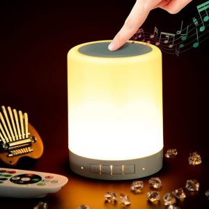 مصباح LED بمستشعر لمس هدية شيك لعيد الأم مع وفرإكس
