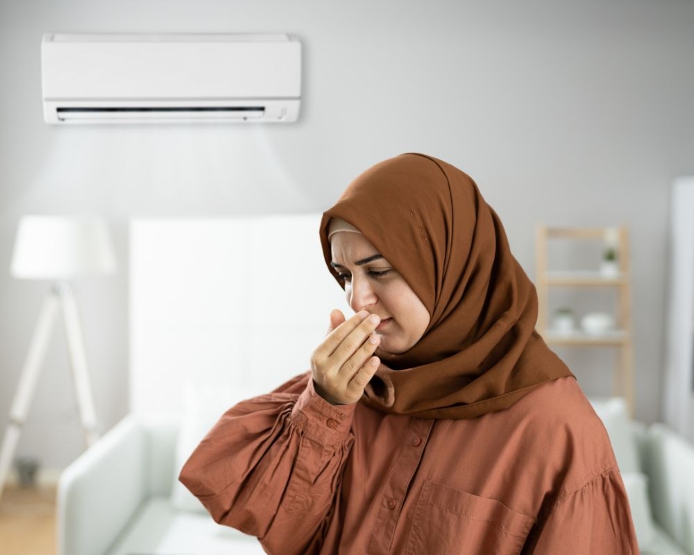 كيفية التخلص من الرائحة الكريهة للتكييف مع وفرإكس