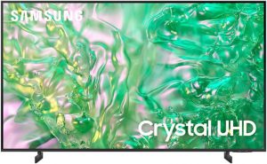 سعر تلفزيون سامسونج 65 بوصة بمعالج كريستال 4K LED مع وفرإكس