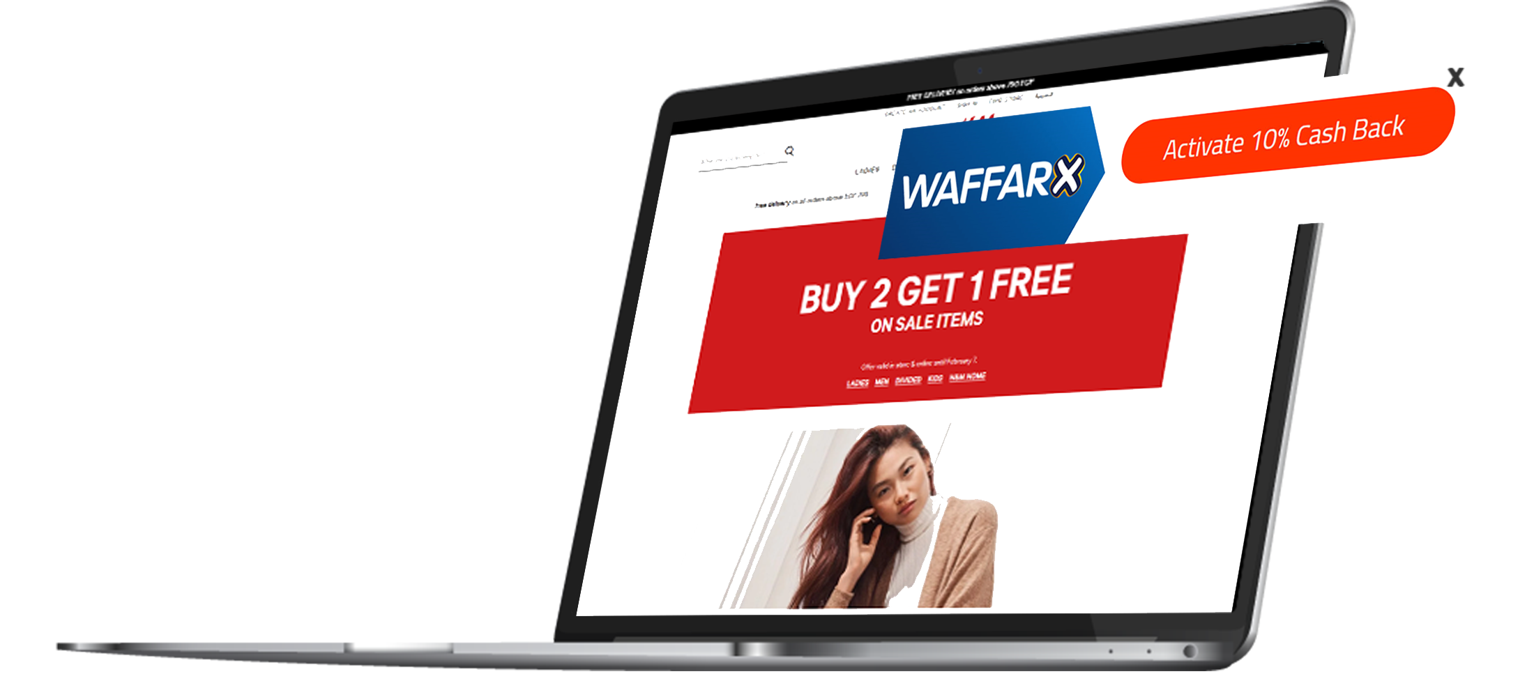 Get Cash Back on every purchase at WaffarX!